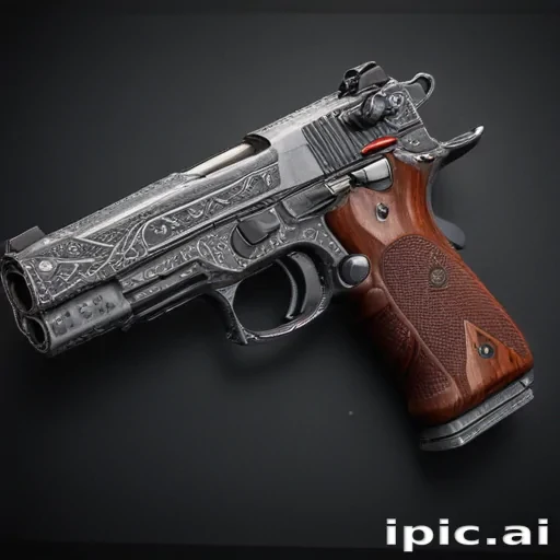 gun no background