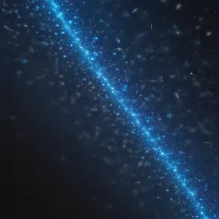 blue sparkle background
