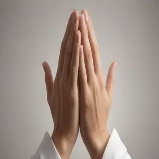 pray hands png