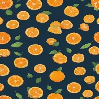 orange cute wallpaper