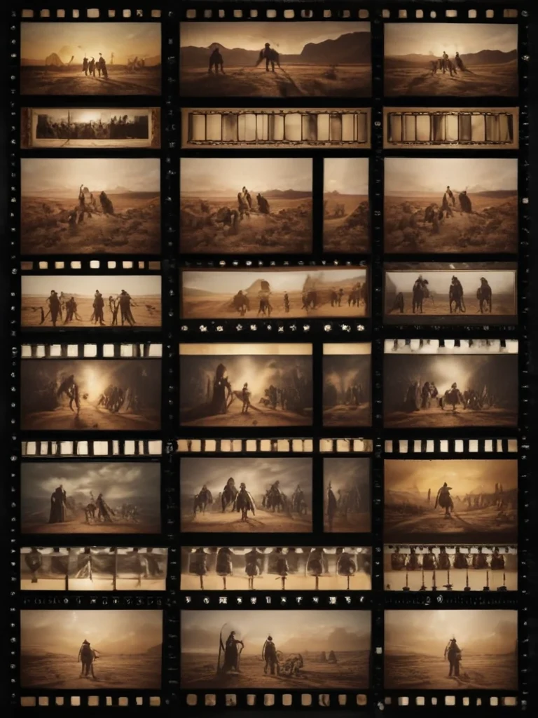 film strip template