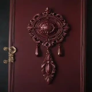 maroon aesthetic