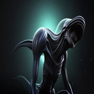 alien background