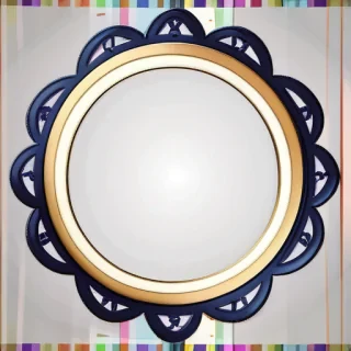 circle frame clipart