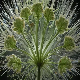 transparent plant
