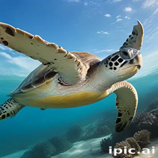 sea turtle desktop background