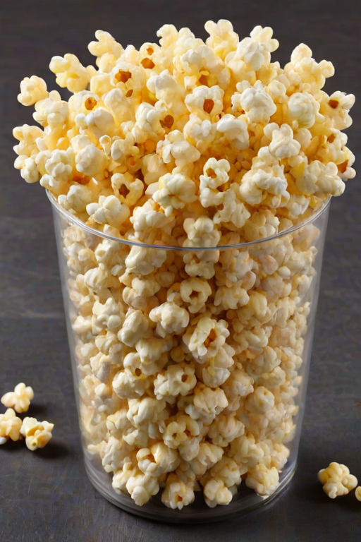 transparent popcorn