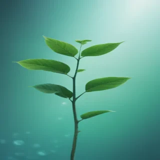 blue green background