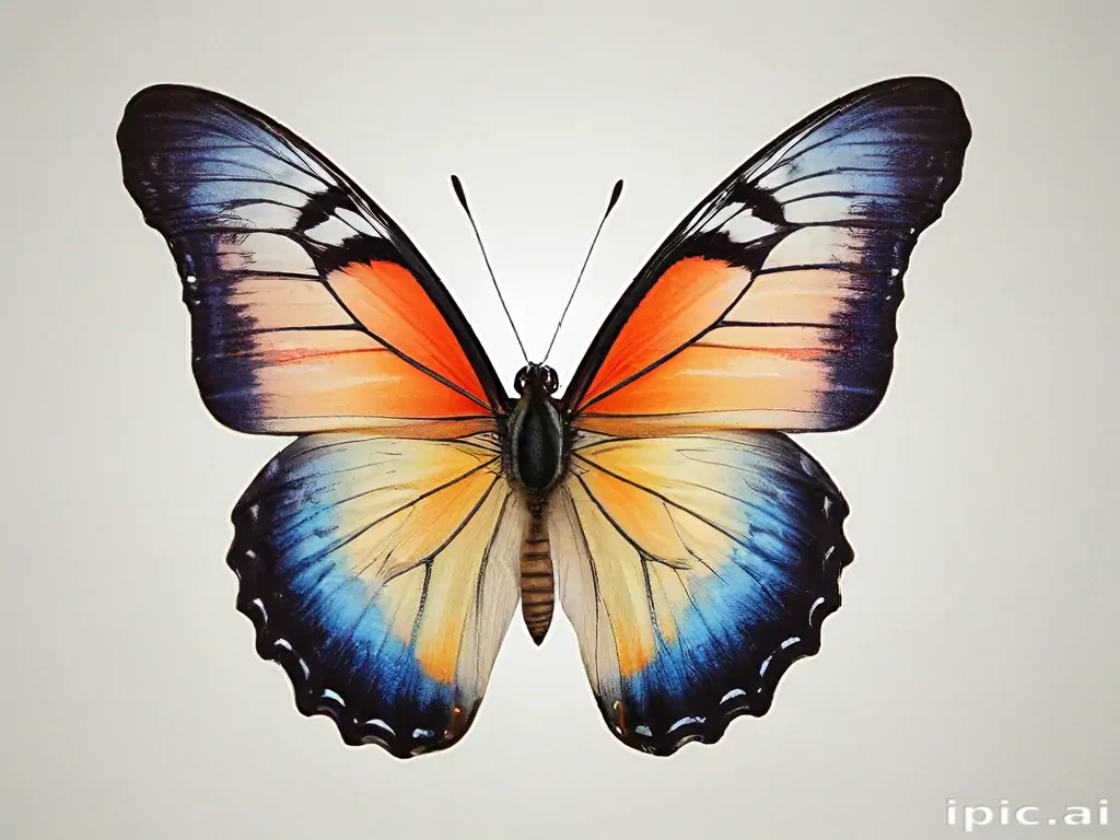 butterfly no background