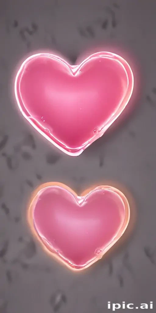 glow heart png