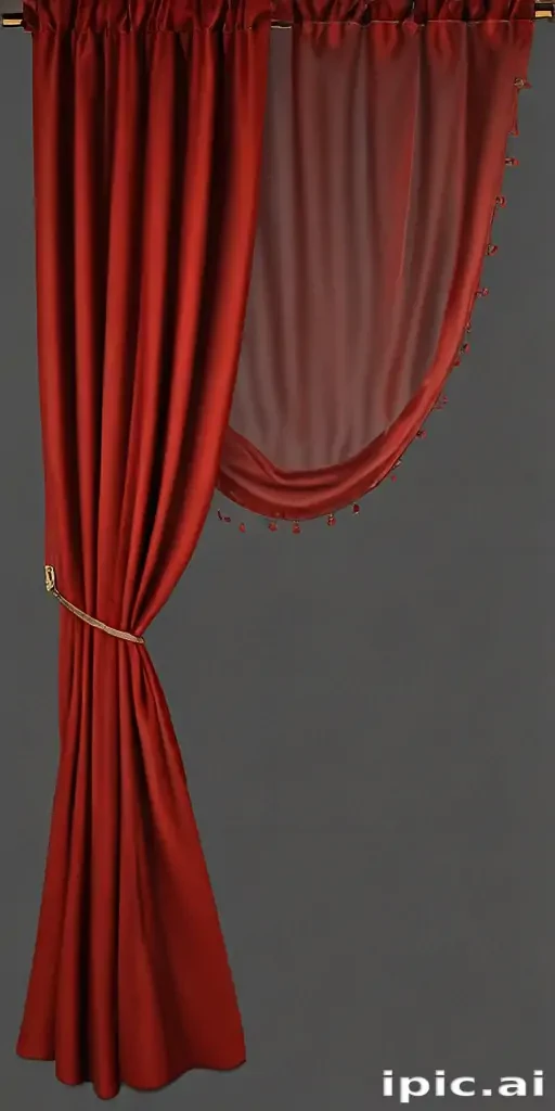 red curtain png