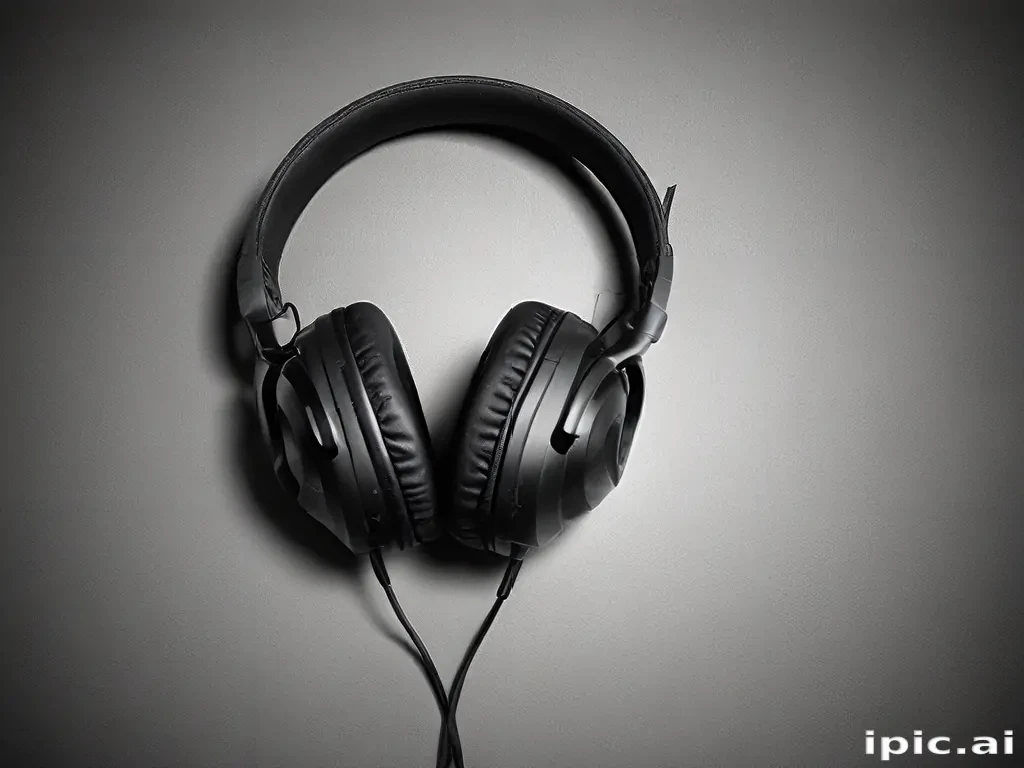headphones background