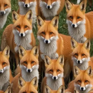 background fox