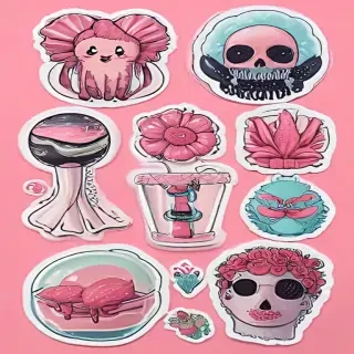 aesthetic printable stickers