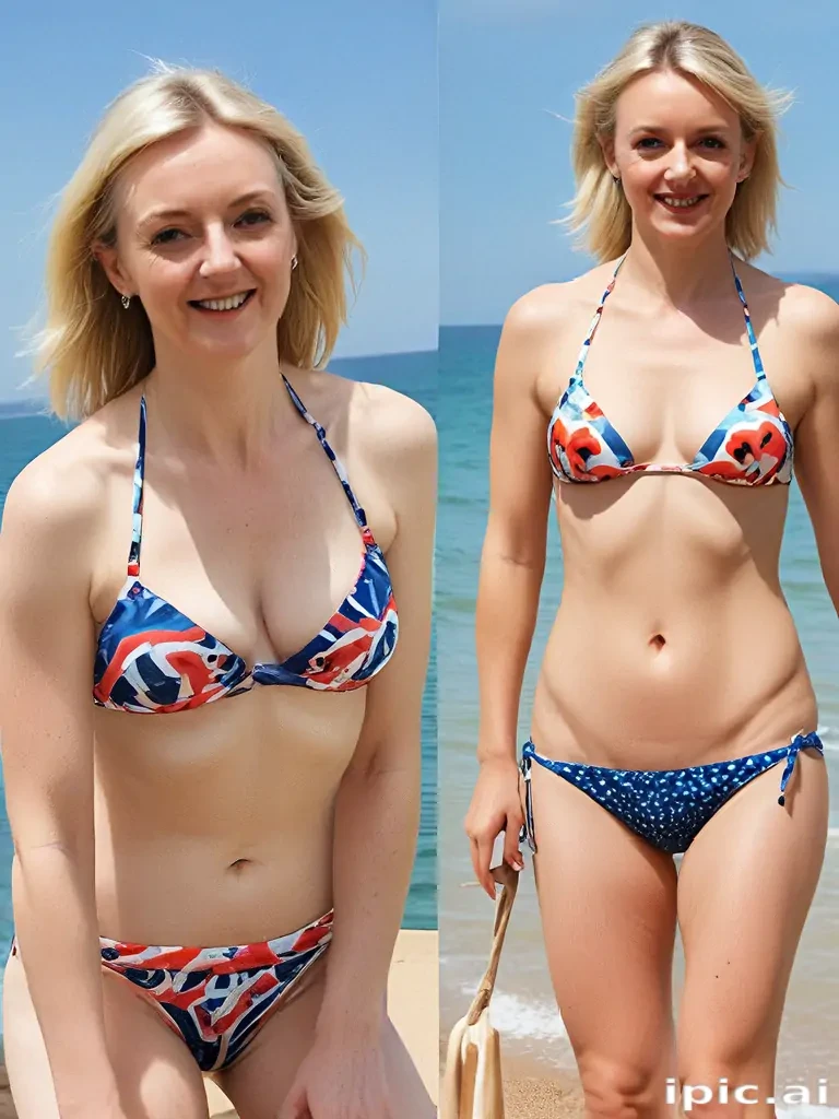 liz truss bikini