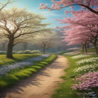 spring backgrounds aesthetic