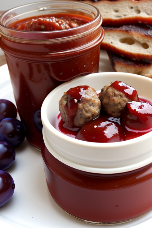 meatballs barbecue sauce grape jelly