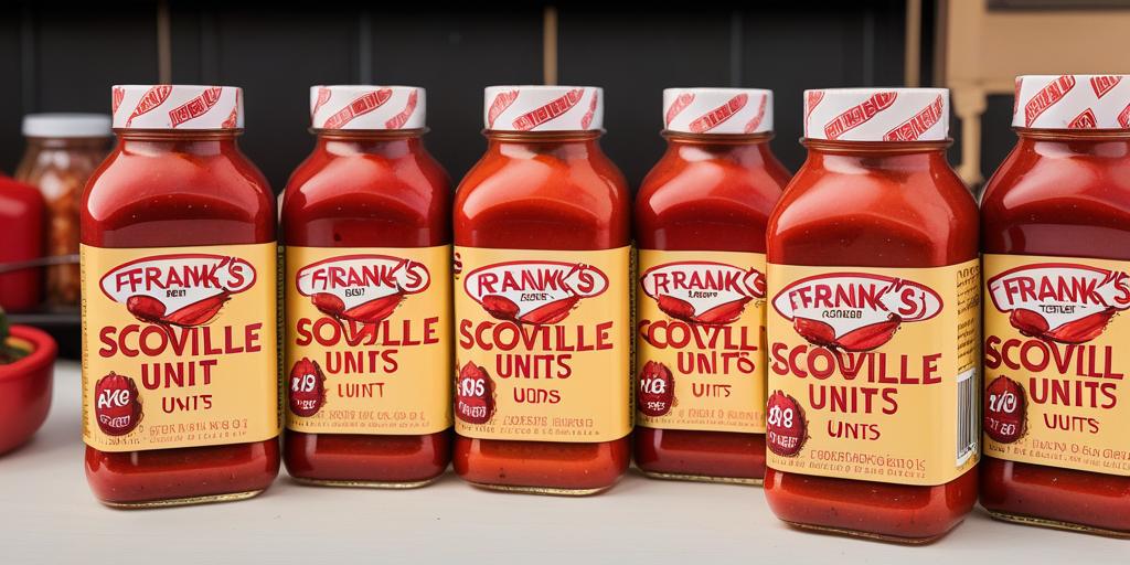How Many Scoville Units Is Frank's Red Hot
