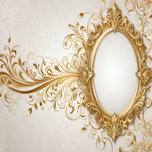 elegant white and gold background