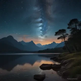 starry night png