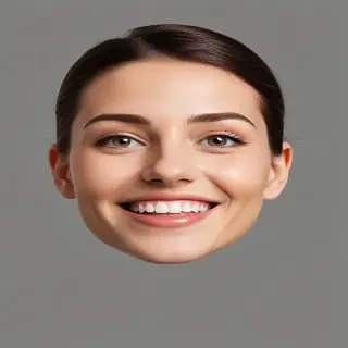 smiling face transparent