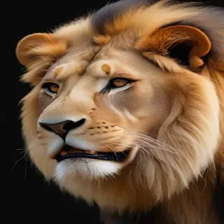 lion transparent background