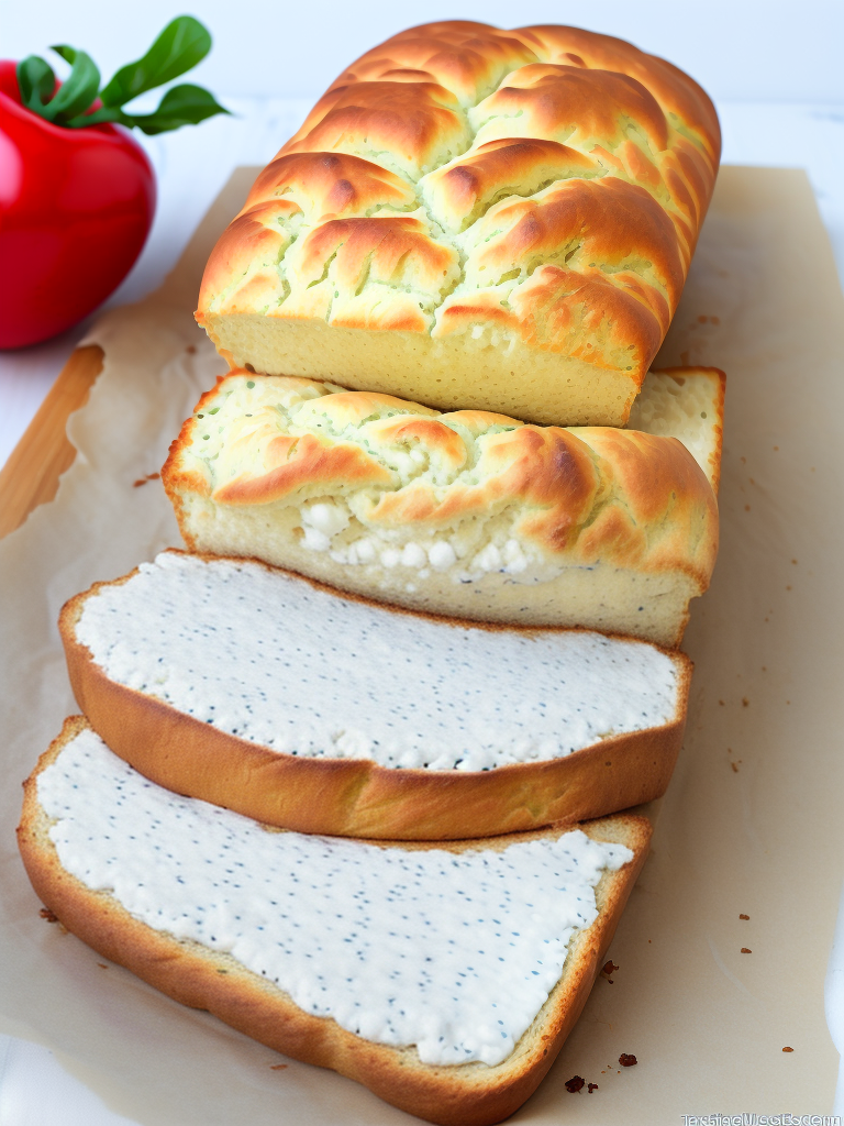 two ingredient cottage cheese bread
