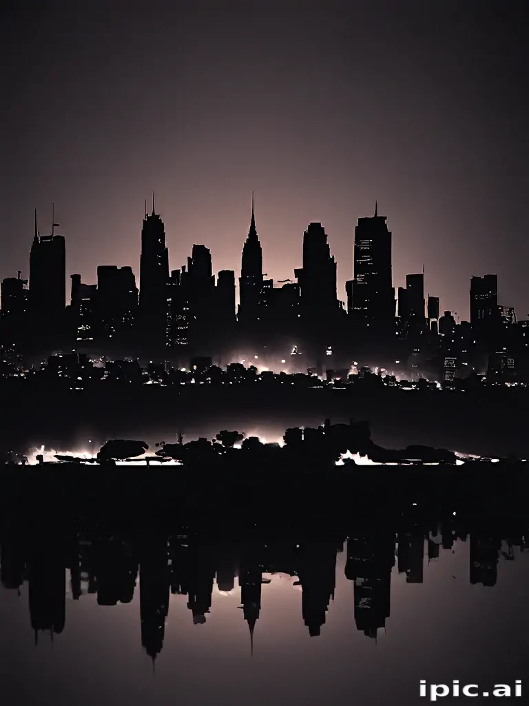 city silhouette png