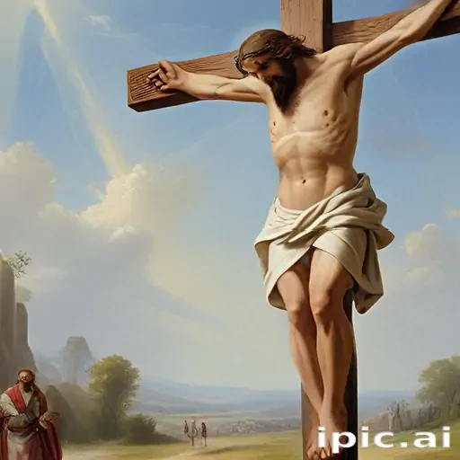 jesus on the cross pictures