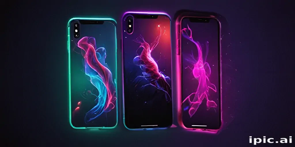cool neon wallpapers iphone