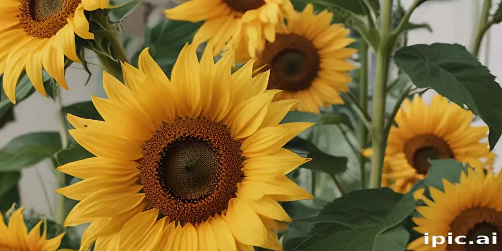 aesthetic sunflower
