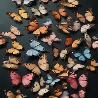 aesthetic butterflies