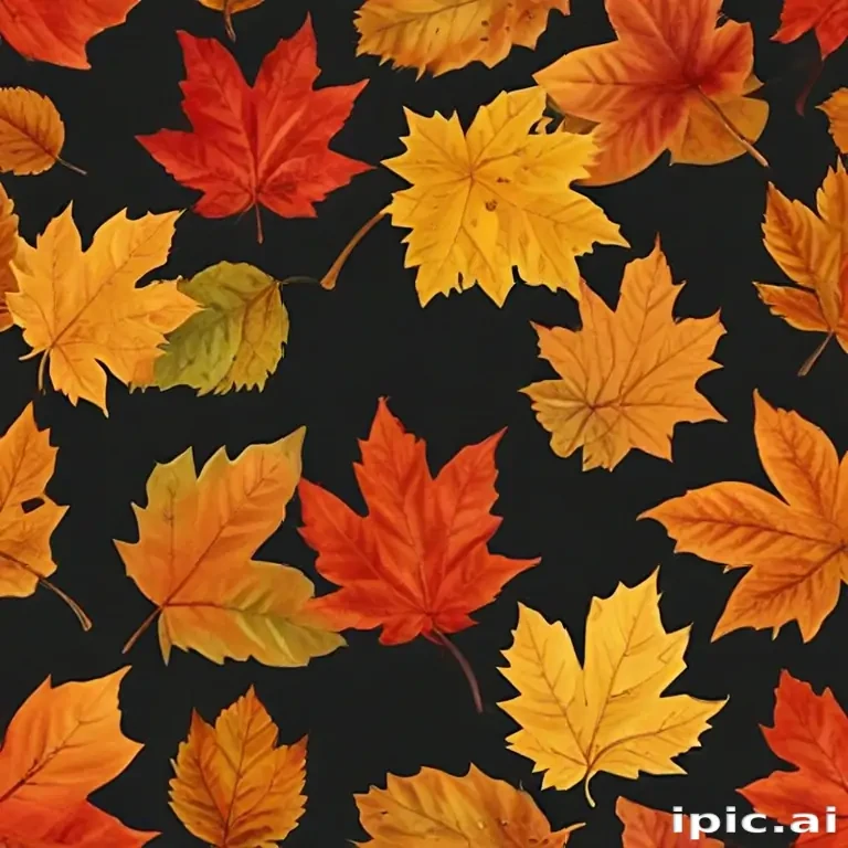 fall leaves png transparent