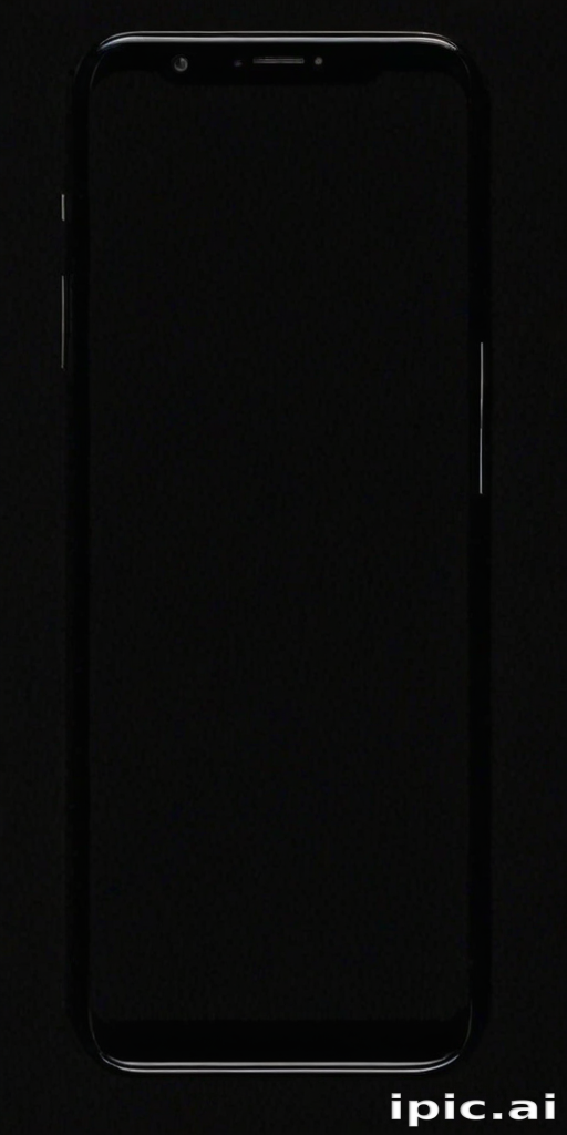black background phone