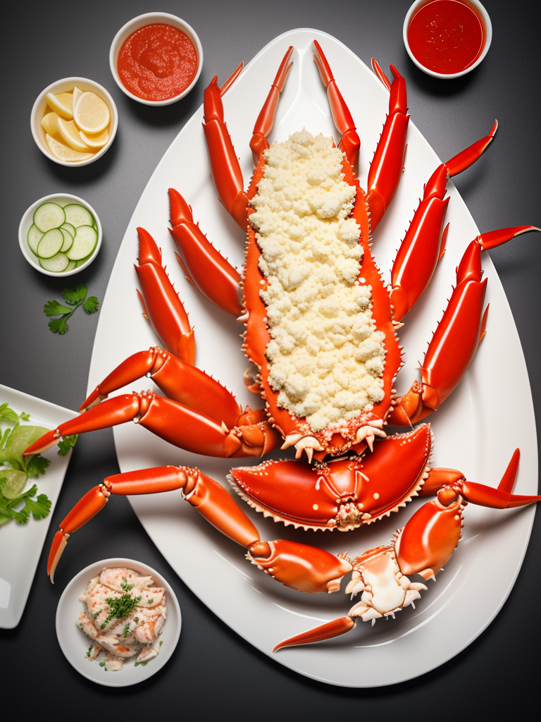 what to eat with crab legs