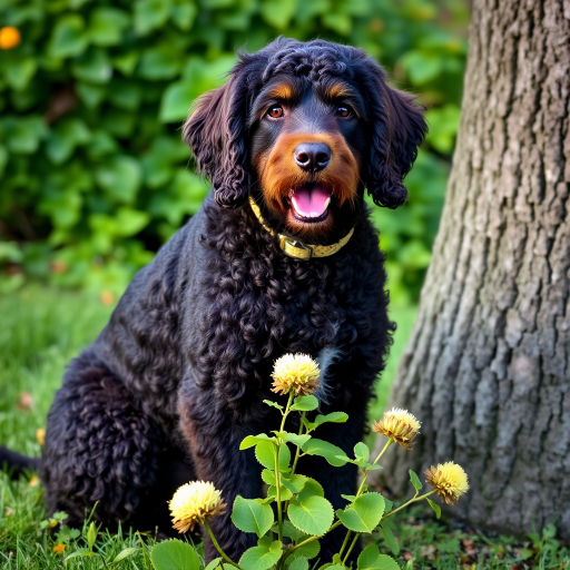 irish water spaniel