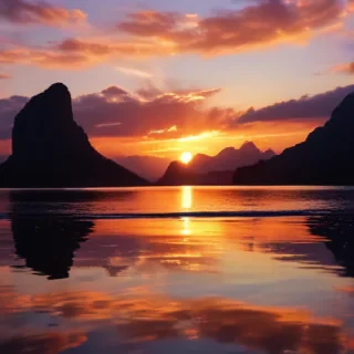 iphone wallpaper sunset