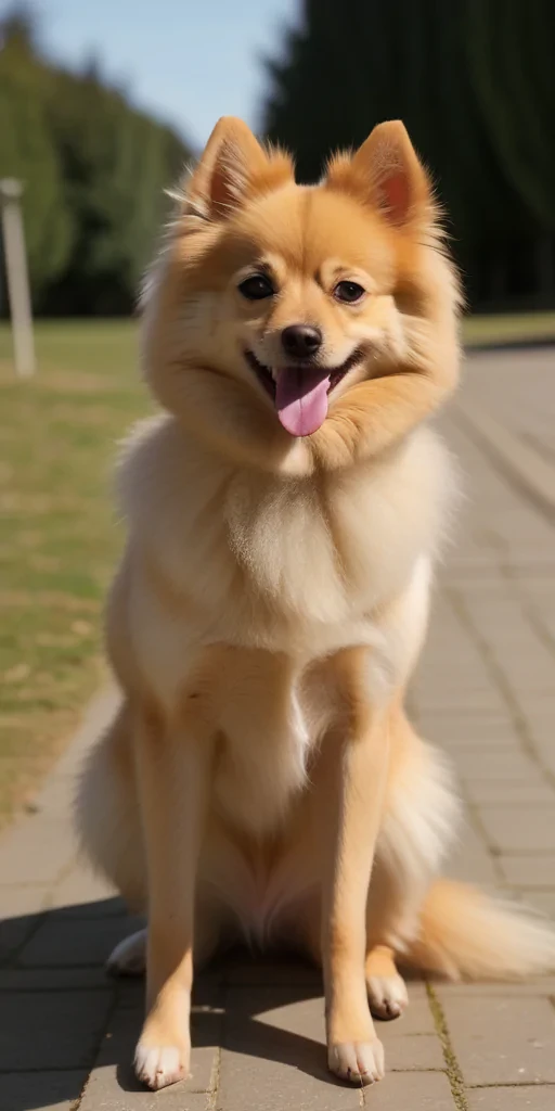 spitz dog