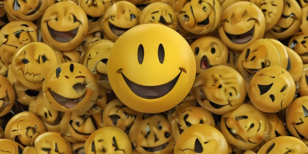 smiley face no background