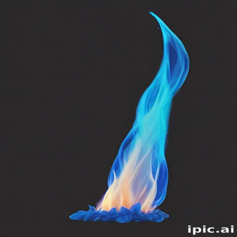 blue flame png