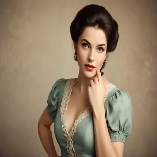 vintage woman