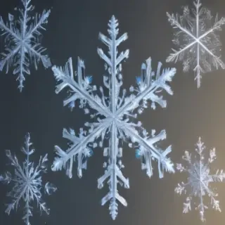snow flakes png