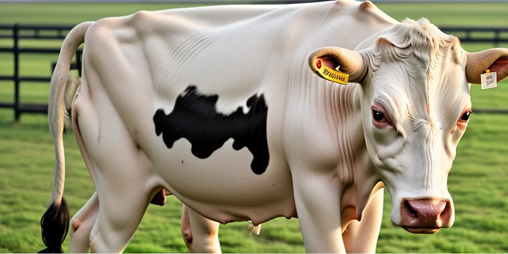 transparent cow