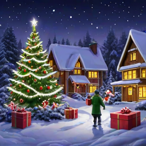 astetic christmas wallpaper