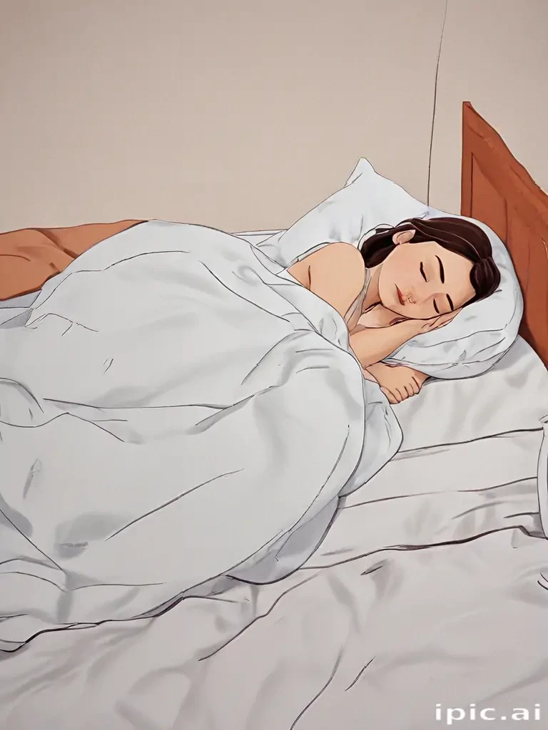 cartoon people sleeping