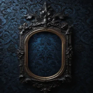blue and black wallpaper