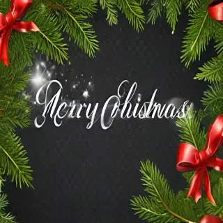 merry christmas transparent