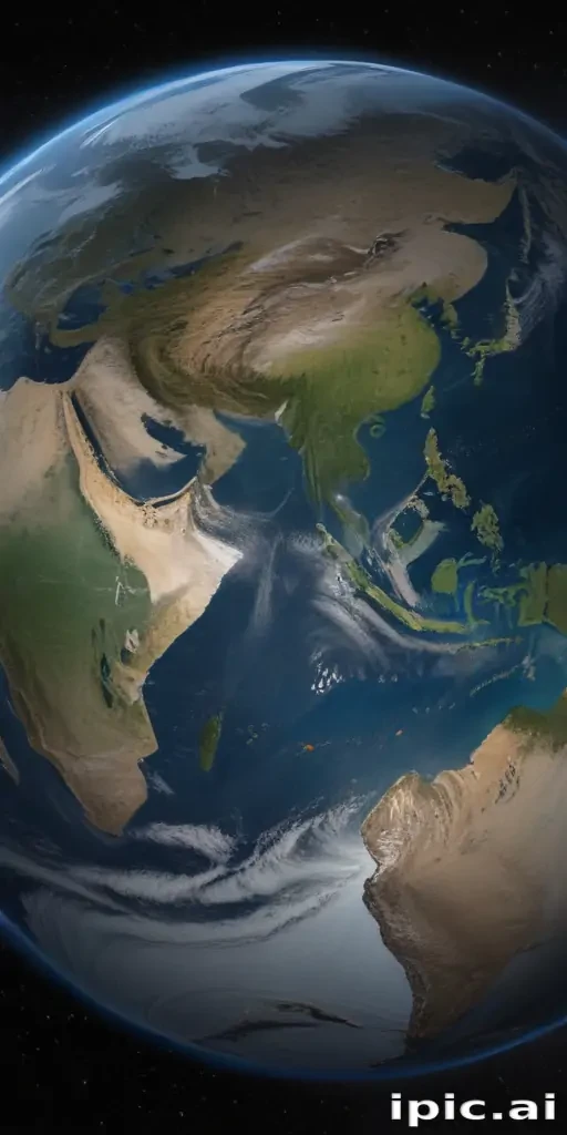 earth from space
