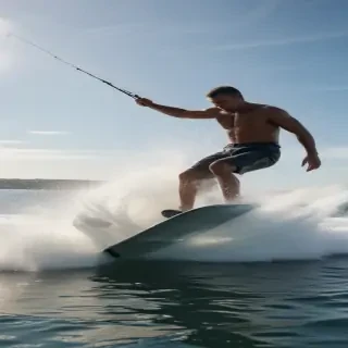 water skiing