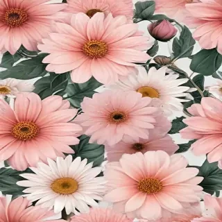 aesthetic flowers transparent